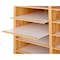 Adiroffice Medium Oak, MDF Wood, 12 in W, 16.5 in L, 20.15 in D ADI500-12-MEO-MK - alternate 5